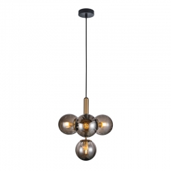 RAVENA LAMPA WISZĄCA    PND-2324-4B BRO+SG   ITALUX